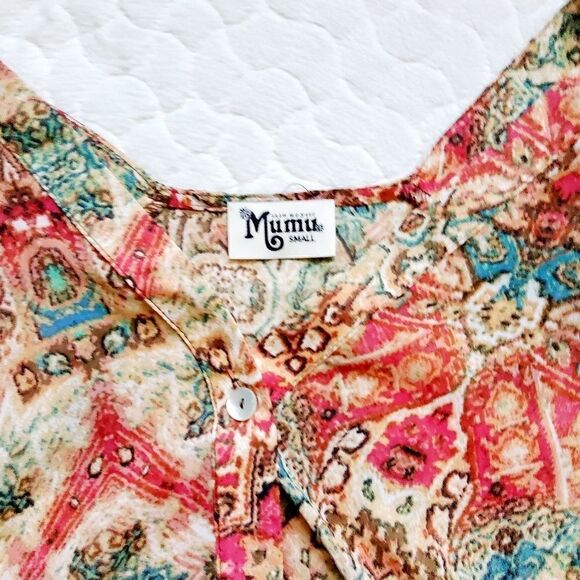 Show Me Your Mumu downtown tunic top button down S kimono - Picture 11 of 14